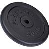SCSPORTS® Dischi Pesi in Ghisa 30 mm, Set 2-120 kg per Bilancieri e Manubri