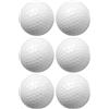NOENNULL Pallina da Luminosa a LED Attraente Luminosa per L'allenamento Notturno per i Golfisti Blu Rosso Arancione 6 Pezzi (Blu)