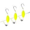 Ruwshuuk Montaggio per pesce gatto 3 ami reversibili | Montaggi per in mare alto basso,Attrezzature esche per trota luccio lucioperca in acqua fiume lago kayak