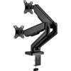 Logilink Supporto per doppio monitor LogiLink per monitor 17-32" Nero [BP0177]