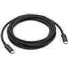 Apple Cavo Apple Thunderbolt 4 Usb-c Pro fino a 40Gbps 100W 3m Nero [MW5H3ZM/A]