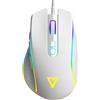 Modecom Mouse Modecom M-MC-VELES-200 Vulcano Veles Gaming wired USB Ottico 12800Dpi 8 tasti RGB Bianco [UMMCPRPDVELES20]