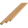Hobby Legno Tondo in Legno massello Confezione pz. 10 Lunghezza mt 0,80. Made in Italy (Legno_Massiccio, Rovere mm. 8x800 pz. 10)