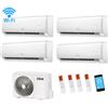 Ferroli Climatizzatore Ferroli condizionatore GIADA quadri split 9+9+9+9 esterna 28-4 inverter R32 A++ Wifi integrato Alexa Google Home NEW 9000+9000+9000+9000