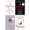 Vintage ltd Yuval Noah Harari Collection 4 Books Set (Homo Deus, Sapiens A Brief History of Humankind, 21 Lessons for the 21st Century & Nexus)