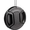Generico Copertura Copriobiettivo Anteriore Ricambio Per Coperchio Fotocamera | Copriobiettivo Protezione Anteriore Per Fotocamera DSLR Mirrorless Viaggio Outdoor Foto Video Vlogging Riprese