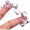 Fatto a mano Bracciale con gioielli in argento sterling 925 con pietre preziose in kunzite...