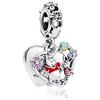 HAEPIAR S925 Sterling Silber Charme für Armband Halskette Charm Dangle Bear Dog für Frauen Mädchen Geburtstag Geschenke