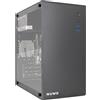 eXtremeBit PC Computer Assemblato SMART CPU Intel i5-10400 Ram 32GB SSD 1TB WiFi BT Nero Freedos