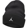 Nike U J Peak Ess Cappelli, Nero/Bianco, Taglia Unica Unisex-Bambini e Ragazzi