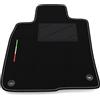 Somer Car Tappetino Auto SOLO LATO GUIDA 1pz compatibile con Honda Civic 2017-2022 | 1 tappeto su misura in moquette, bandiera Italia