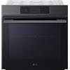 LG InstaView WSED7665B Forno da Incasso a Vapore, classe A++, 76L, 300°C, Display touch 4,3, Air Fry, Sous Vide, Modalità Pizza, Pulizia EasyClean, Pirolisi, Wi-Fi, Cerniere Ammortizzate, Nero