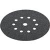 FLEX Carta abrasiva D225-10 SF-P24 (per parete/soffitto, serie Xtreme, diametro 225 mm, grana P24, VE 12 pezzi, carta vetrata, accessori smerigliatrice, artigiano) 531542