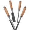 NAMOARLY Set Lame Semicircolari di Scalpelli per Intaglio del Legno 4 in da 6 a 24mm per Lavorazione Legno e Modellismo Artigianale