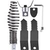 Generico Accessorio Per Per Tubi | Set di Teste per Pulizia e Taglio Tubi | Utensile per Manutenzione Idraulica Bagno Cucina con