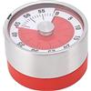Tyenaza Timer da Cucina Meccanico, Allarme Rosso Pratico Timer da Cucina Magnetico Per Cucinare I Compiti in Cucina