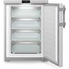 Liebherr Congelatore da tavolo monoporta a libera installazione FNsddi 1624 finitura inox/argento da 60 cm