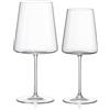 Rastal Zante Ray Set Calici Vino Bianco & Rosso In Vetro - Set 12 Pz