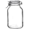 Bormioli Rocco Bormioli Fido, Vaso ermetico in Vetro con scrocchetto Metallico, #203444#, da 3 L