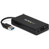 StarTech.com Adattatore convertitore USB 3.0 a DisplayPort 4K - Scheda Grafica Video Esterna DisplayLink Ultra HD - 3.2 Gen 1 (3.1 Gen 1) - USB tipo A - Uscite Displayport - 3840 x 2160 Pixel