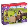 Schleich schleich® Horse Club 42438 Area di lavaggio con Emily & Luna 42438