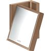 hansgrohe AXOR UNIVERSAL Rectangular Miroir de rasage, grossissement 1,7x, inclinable, cadre métal, 42649310, 42649310