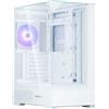 ZALMAN PC case P40 Prism Mid-Tower Tempered Glass white