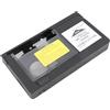 ZASCHMOY Adattatore per Cassette per Videocamera per Convertitore da VHS a VHS C con Controllo One Touch, Facile Riproduzione e Registrazione, Supporta Tutti i Nastri Standard da 1,2 Mm