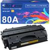 Tito-Express EcoSerie 80A CF280A Toner compatibile per HP CF280A Toner per LaserJet Pro 400 M401 M425 M401a M401d M401dn M401dne M401dw M401n MFP M425dn M425dw nero 80X CF280X 1 confezione