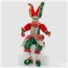 Enzo De Gasperi EDG Enzo De Gasperi Decorazione Natalizia Elfo Giullare H90 cm