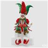 Enzo De Gasperi EDG Enzo De Gasperi Decorazione Natalizia Elfo H90 cm