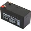 Tecnid Batteria ricaricabile al piombo 12V 1.3Ah. Attacchi FASTON