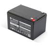 Tecnid Batteria ricaricabile al piombo 12V 12Ah. Attacchi FASTON