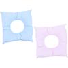 WOONEKY Cuscino per Massaggio Viso 2 Pezzi Supporto Confortevole in Cotone Morbido e Riutilizzabile per Spa e Cliniche