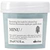 Davines MINU Hair Mask - Maschera illuminante e restitutiva per capelli colorati - Azione rapida - 250 ml