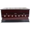 Fatto a mano Dispositivo musicale indiano Harmonium 7 stopper doppio soffietto 39 pulsanti...