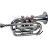 Senza marchio Tromba tascabile classica professionale da marcia fascia Bb Indian Flat Steel...