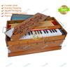 Fatto a mano Indian Cultura Two Reeds 3 Octave 37 Keys Harmonium 5 Stopper Multifold Bellow