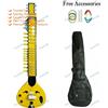 Fatto a mano Corda musicale indiana accorda sitar elettrica da viaggio in legno migliore q...