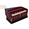 Fatto a mano Best Harmonium 7 Stopper Multi Bellow 39 tasti 440 Hz suono di sostegno lungo