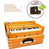 Fatto a mano Nuovo BINA 2,5 ottave doppie ance 4 tappi doppio soffietto 32 tasti Harmonium