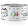 Tasty Pet 2201 Filetti di Tonno, Salmone e Piselli Umido per Cani 150 g