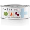 Tasty Pet 5003 PATE\' con Manzo, Piselli e Carote Umido per Gatti 85 g