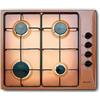 Glem Gas GTL64TF Piano Cottura Da incasso Marrone 4 Fornelli"