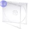 WOX CUSTODIA 10.4mm CD JEWEL SINGOLO TRAY CLEAR lotto da 100pz - CD10.4/1p-T/T.CLRx100