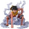 BANDAI Figuarts ZERO EXTRA BATTLE ONE PIECE Figura Choujou Kessen Luffy 120mm