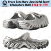 Crocs Echo Mary Jane Metal Sport Atmosphere Multi 214110-1FS taglia unisex