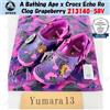 Crocs A Bathing Ape x Crocs Echo Ro Clog Grapeberry 213140-5BV taglia unisex