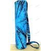Fatto a mano Borsa Porta Tappetino Yoga Blu Nera Mandala Grandi Borse con Tracolla Borsa Yoga