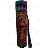 Fatto a mano Borsa da palestra grande tappetino yoga indiano tinta unita mandala fatta a m...